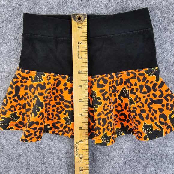 Toddler Halloween Outfit Size 18 mos Black Cat Shirt Skirt PURR-FECTLY PRETTY - Picture 11 of 15